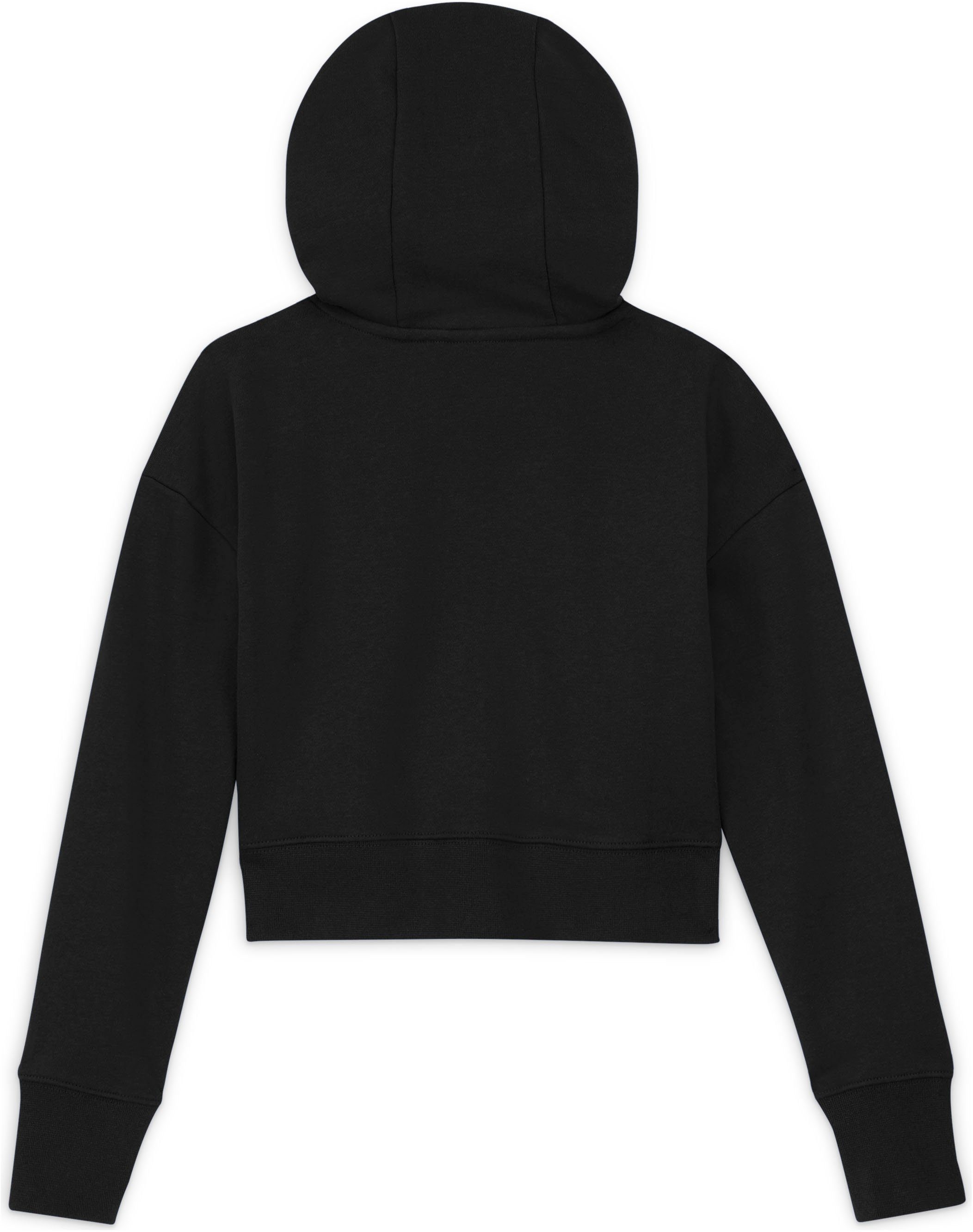 Nike Sportswear Kapuzensweatshirt Club Big Kids' (Girls) French Terry Cropped Hoodie