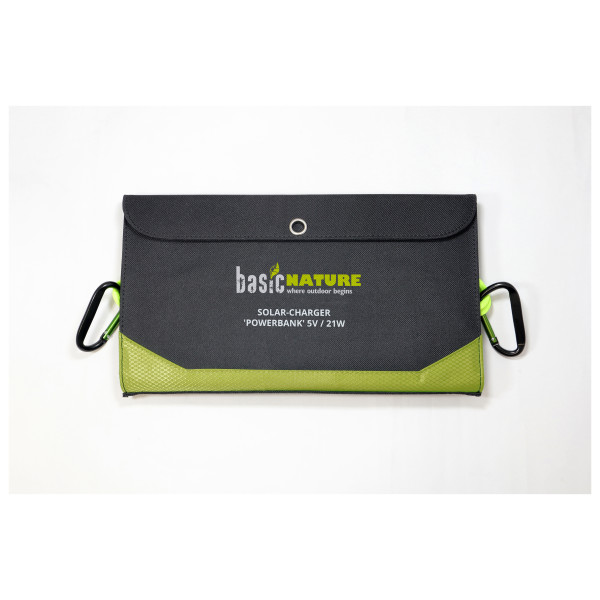 Basic Nature - Solar-Ladegerät Powerbank - Solarpanel
