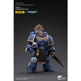 Warhammer 40k Actionfigur 1/18 Ultramarines Primaris Lieutenant Amulius 12 cm