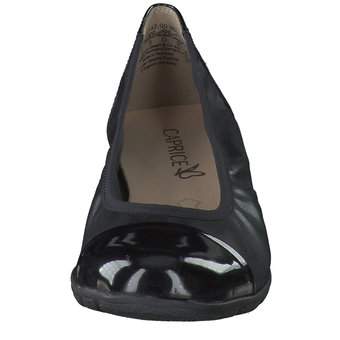 Caprice Ballerina in schwarz