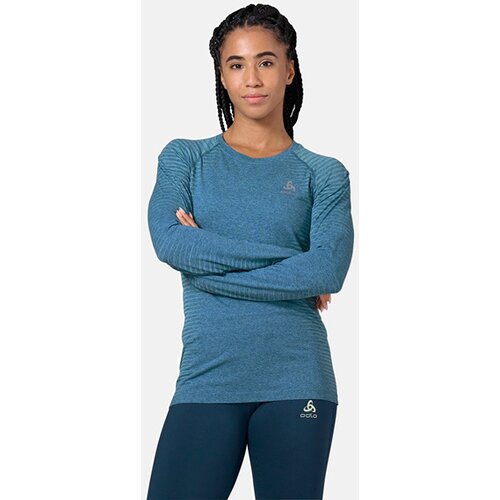 DAMEN T-SHIRT L/S CREW NECK ESSENTIA