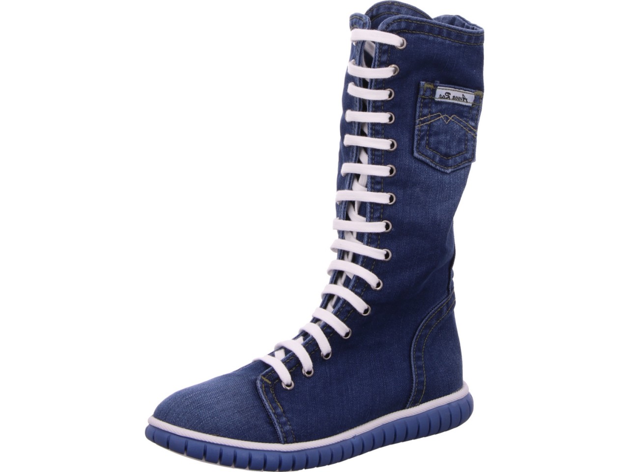 DIVERSE Stiefeletten blau