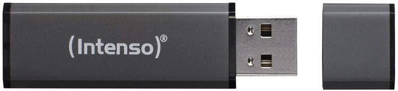 Intenso USB 2.0 USB-Stick Alu Line 64 GB Anthrazit