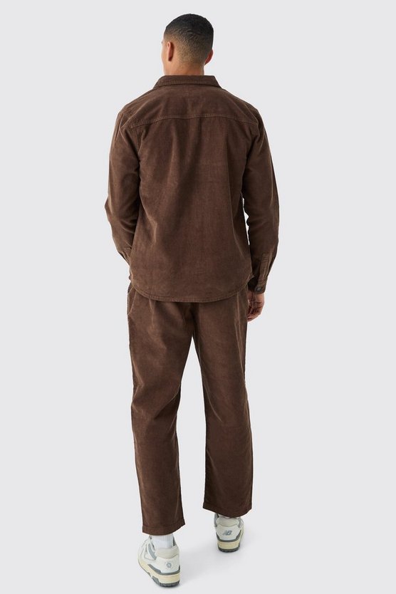 Skater Cord-Hose mit elastischem Bund