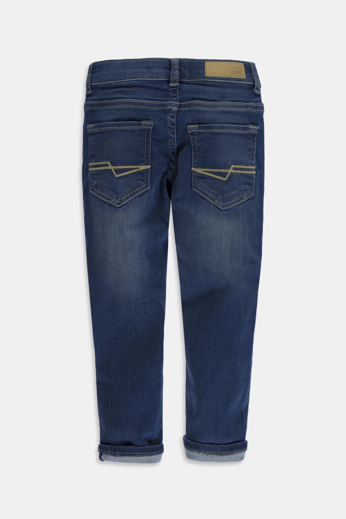 Stretch-Jeans mit Weitenservice und Verstellbund