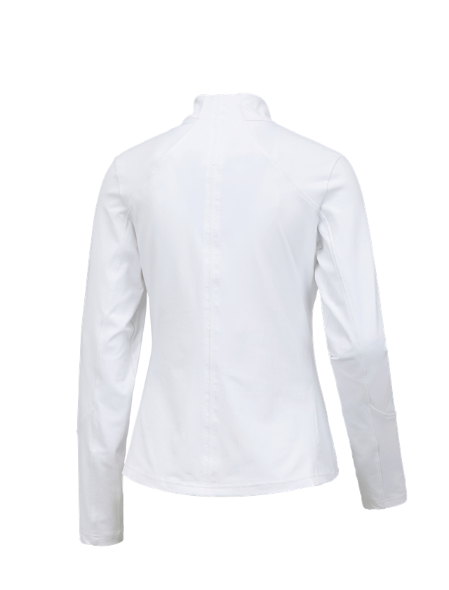 e.s. Funktions Sweatjacke solid, Damen