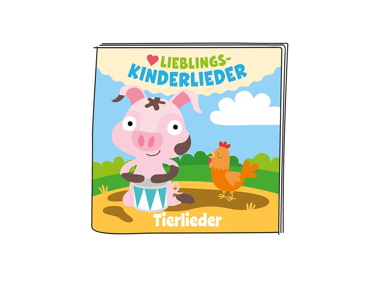 tonies Hörspielfigur Lieblings-Kinderlieder - Tierlieder, Ab 3 Jahren