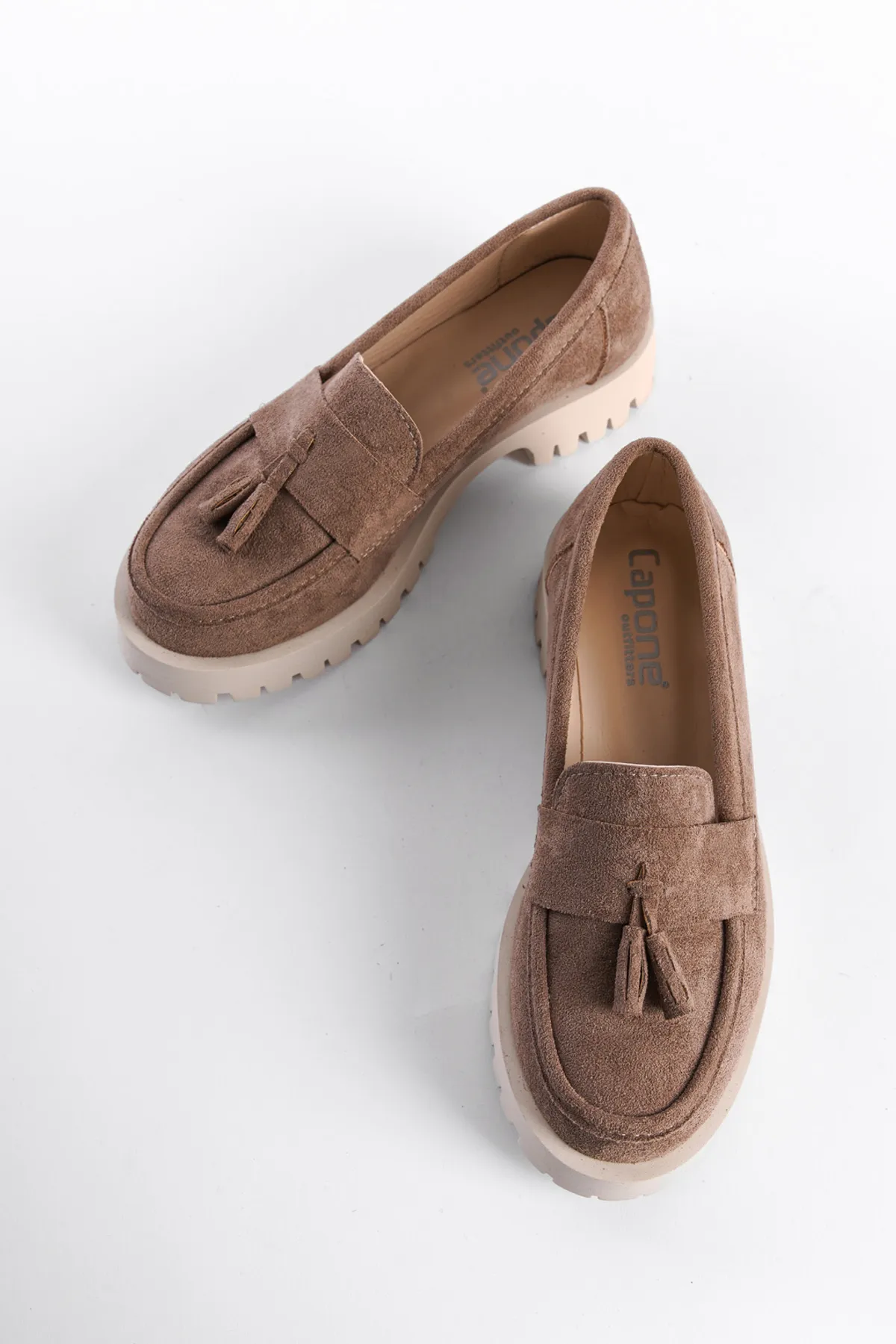 Capone Outfitters  Trak Sole Damen-Loafer mit Quasten