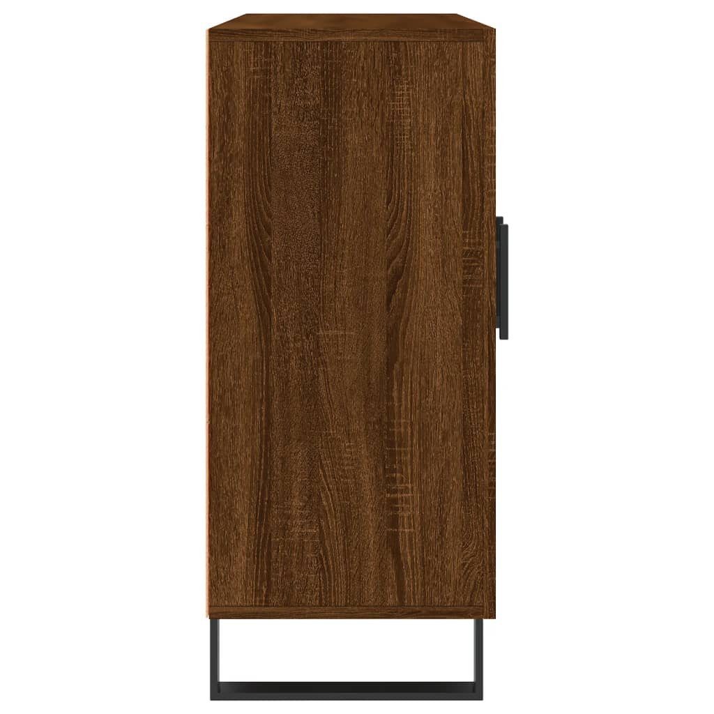 vidaXL Sideboard Sideboard Braun Eichen-Optik 90x34x80 cm Holzwerkstoff (1 St)