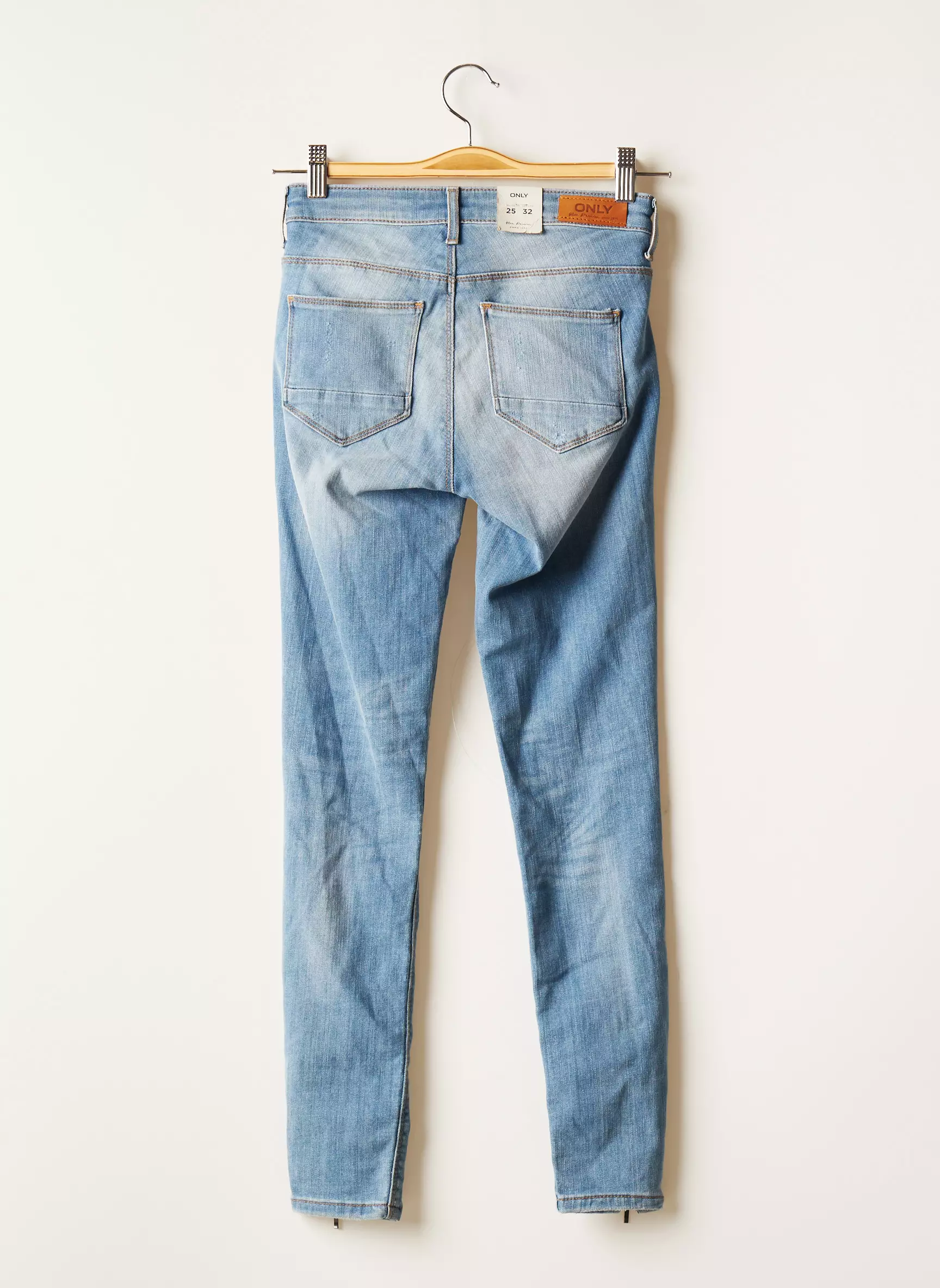 Only Jeans Skinny Femme couleur bleu