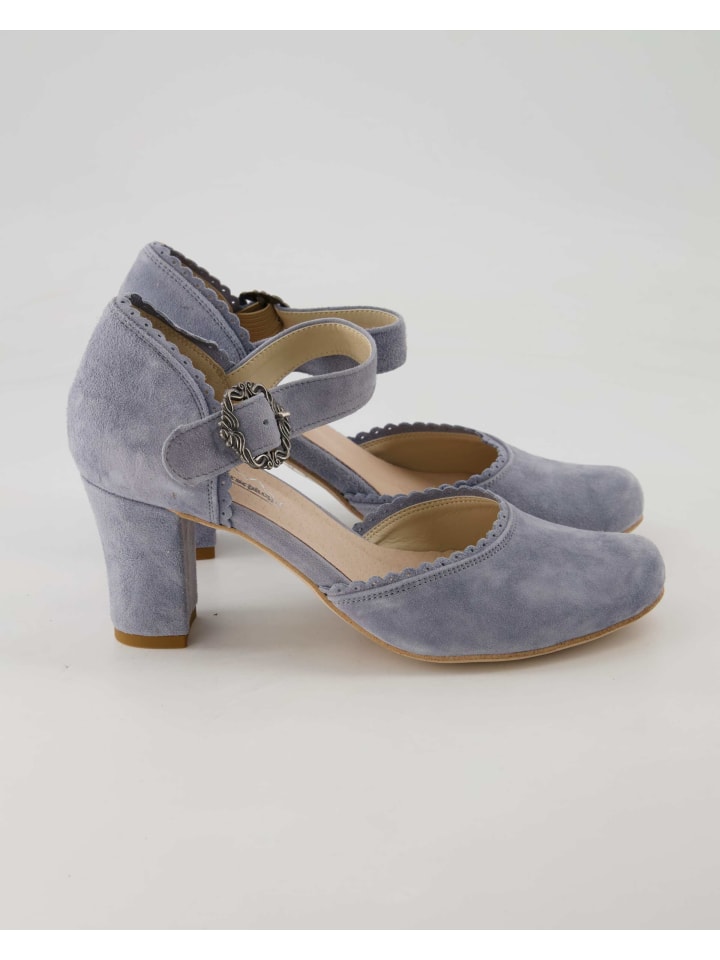 Hirschkogel Trachtenschuhe in Blau günstig kaufen