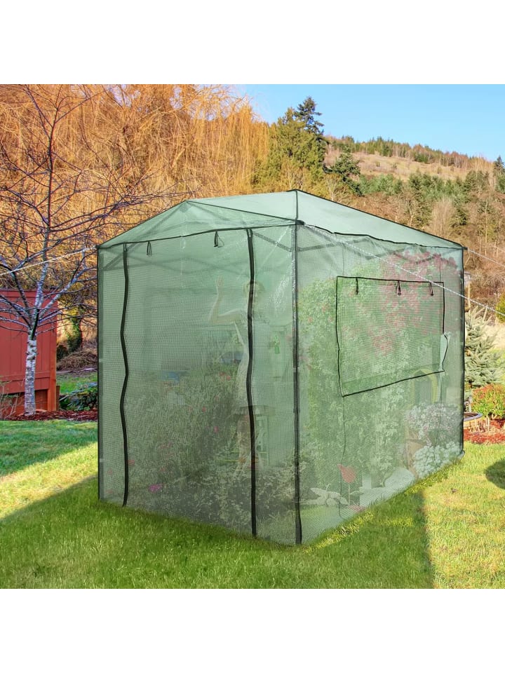 COSTWAY Pflanzenhaus 180x250x230cm in Grün günstig kaufen onesize