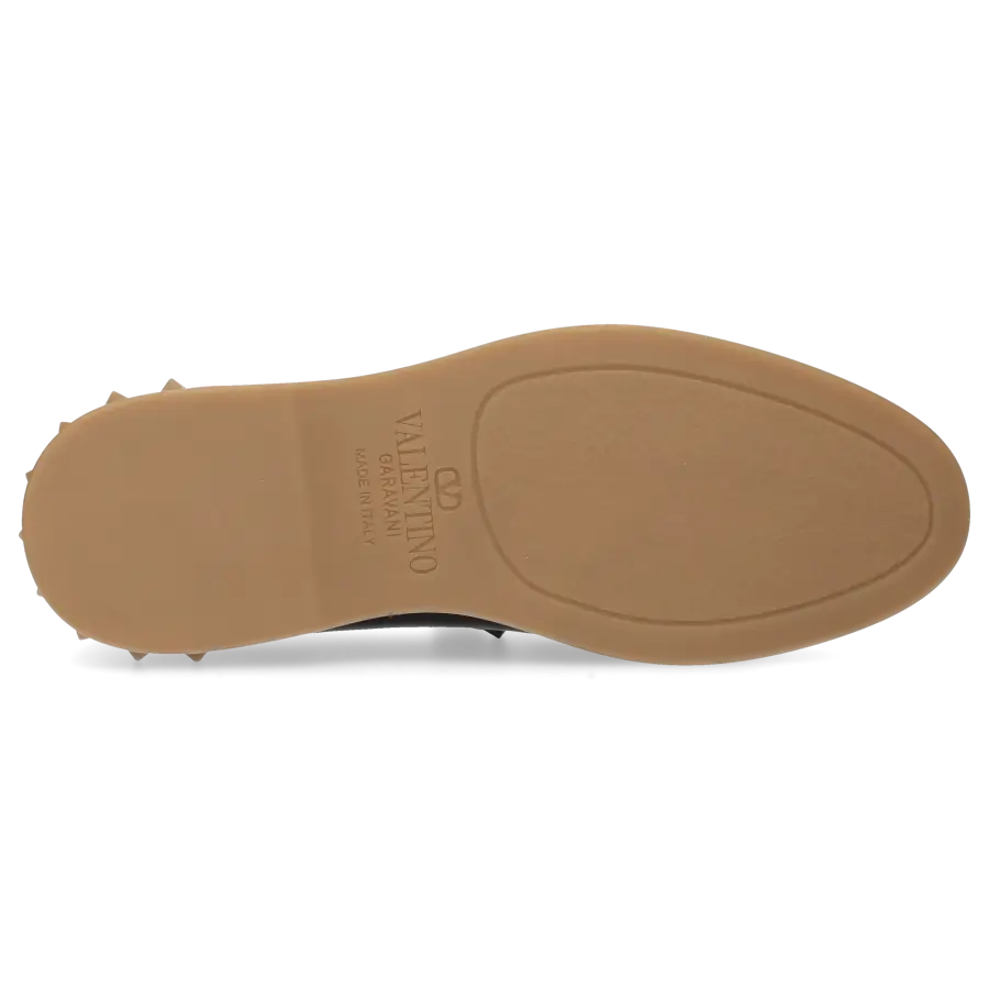 Valentino Garavani - Loafer LEISURE FLOWS Kalbsleder - braun