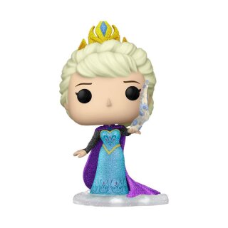 Disney: Ultimate Princess POP! Vinyl Figur - Elsa (Die Eiskönigin) (DGLT) Special Edition
