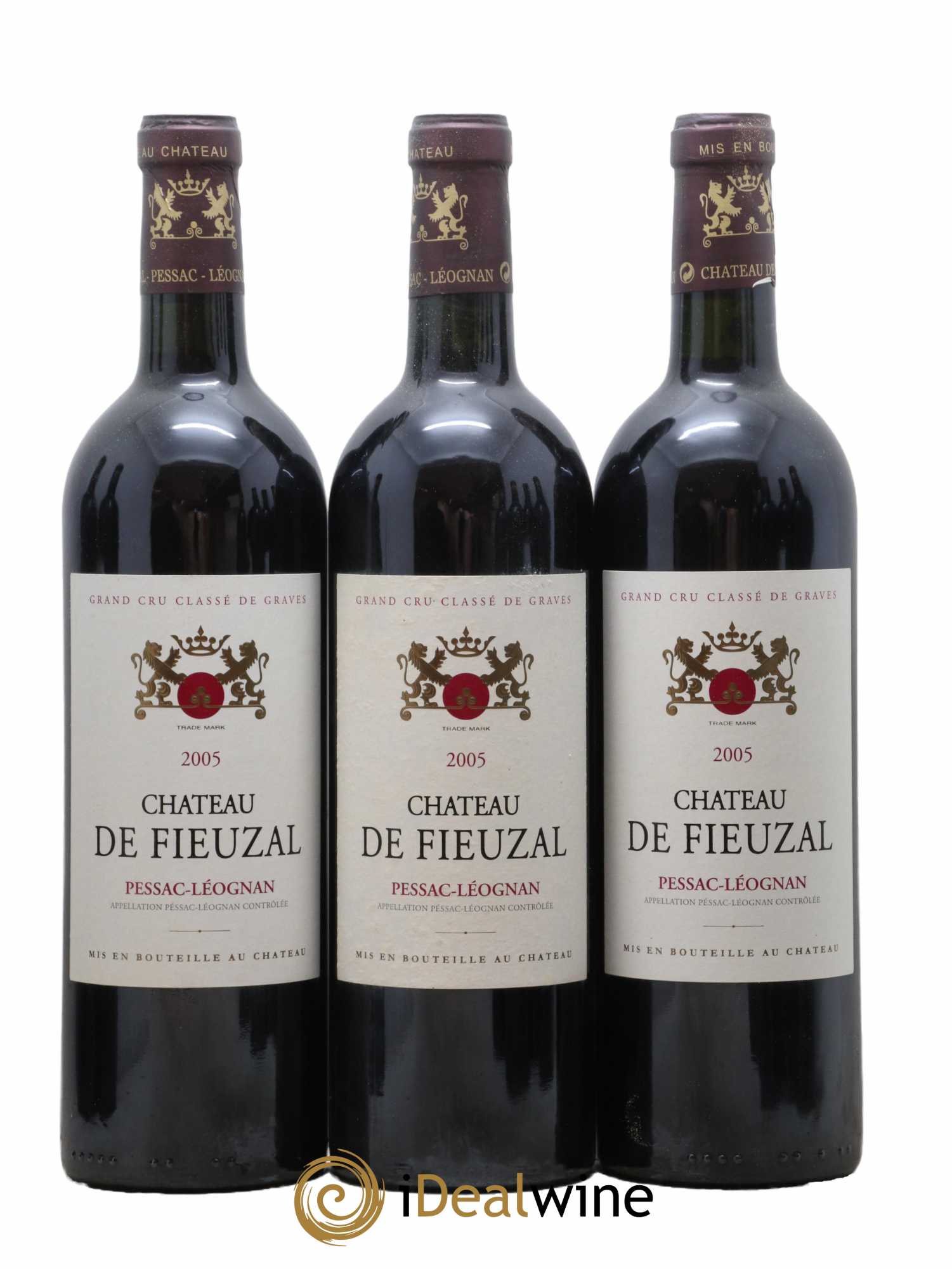 Château de Fieuzal Cru Classé de Graves  2005 - Lot de 12 Bouteilles