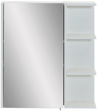 Schildmeyer Spiegelschrank Laif Breite 63 cm, 1-türig, 3 Regalfächer, Soft-Close, Made in Germany
