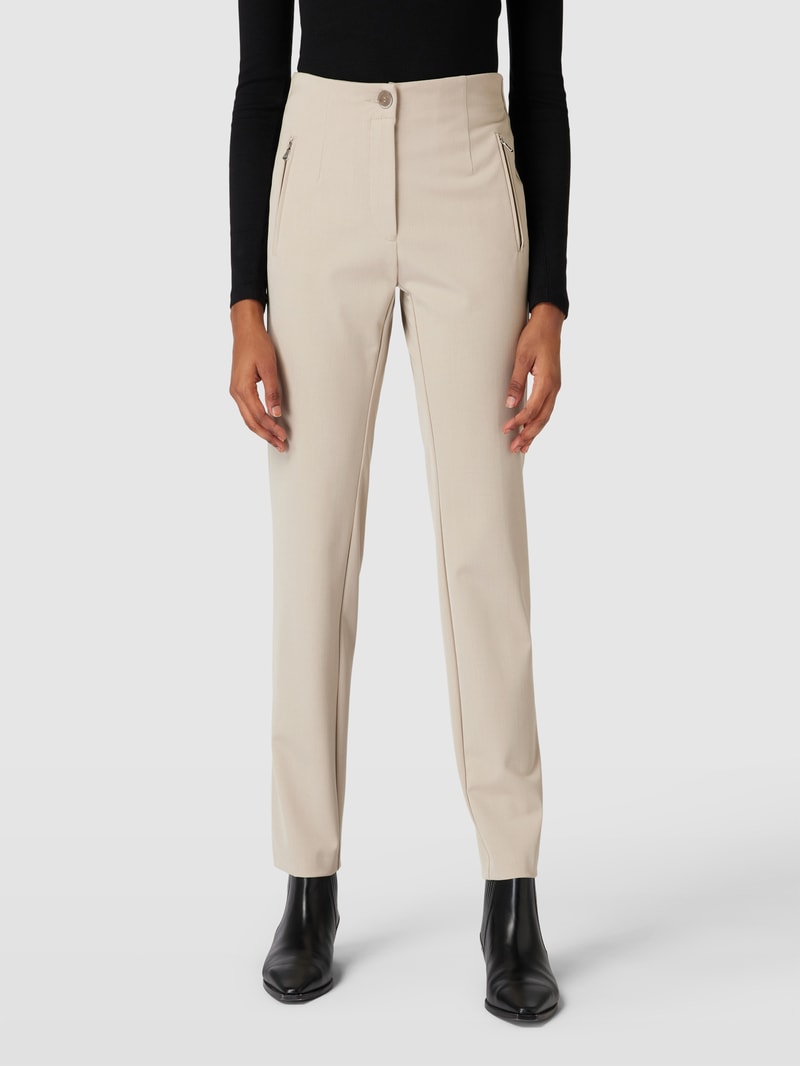 Hose mit Viskose-Anteil in beige