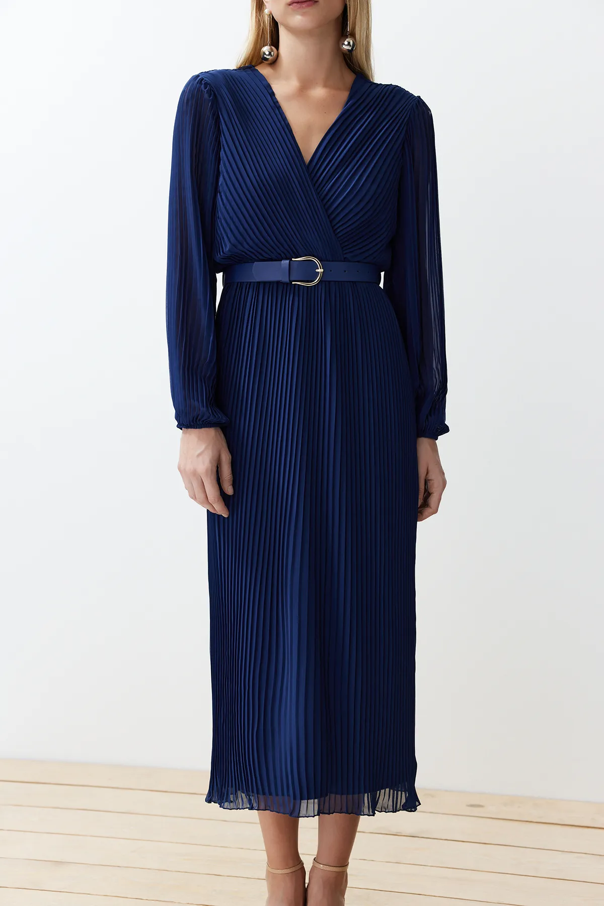 Trendyol Collection  Marineblau Uni TWOAW24EL00471