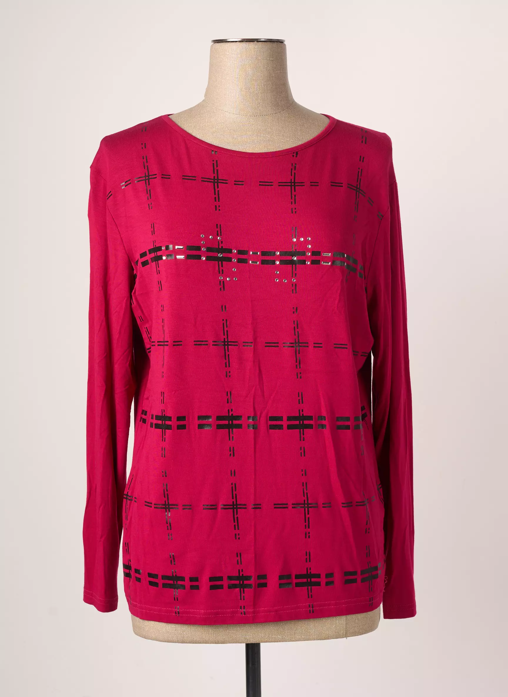 Jean Delfin Tops Femme couleur rose