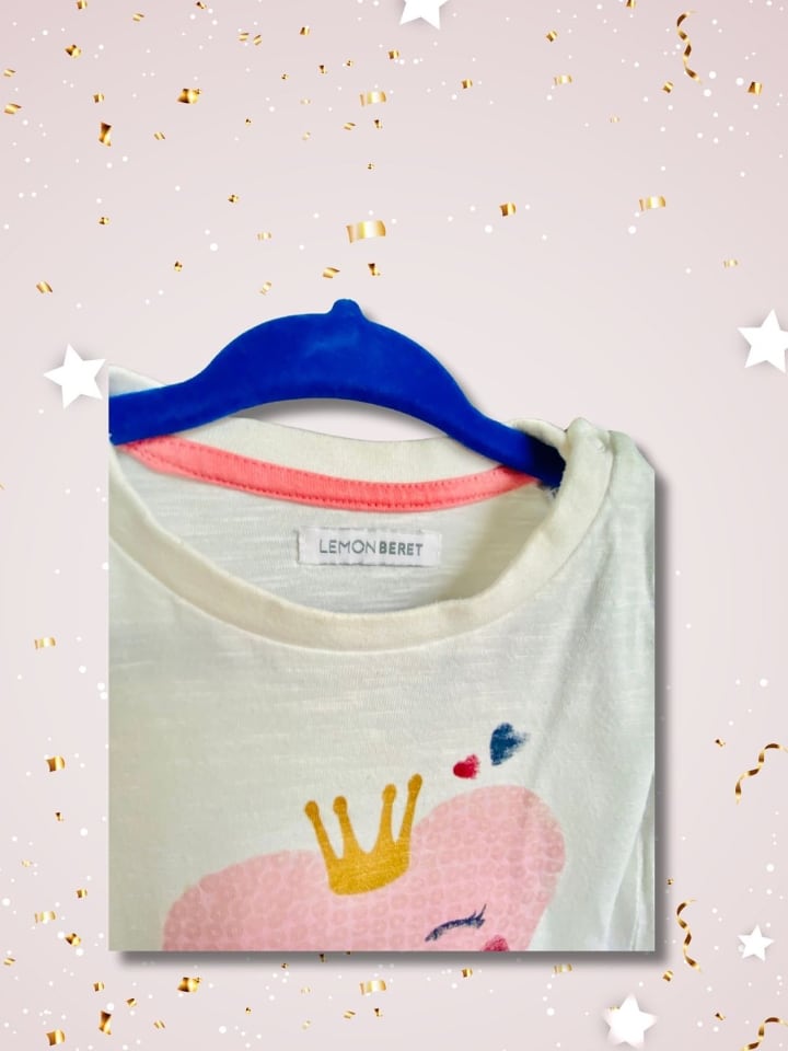 Lemon Beret Longsleeve in Creme günstig kaufen 86