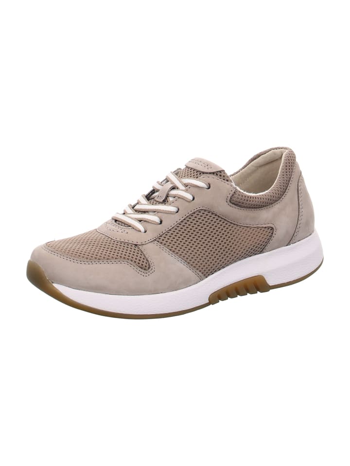 Gabor Comfort Komfort Schnürschuhe in Beige günstig kaufen