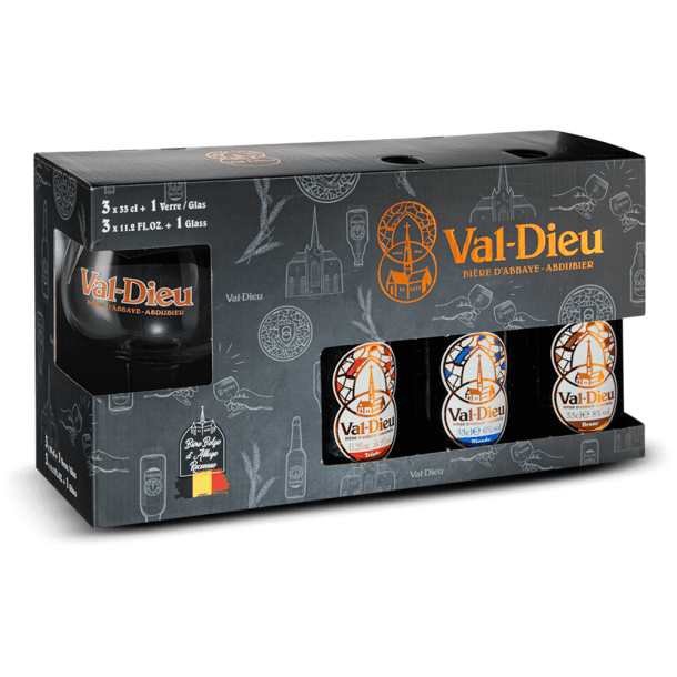 Coffret Val Dieu + 1 Verre