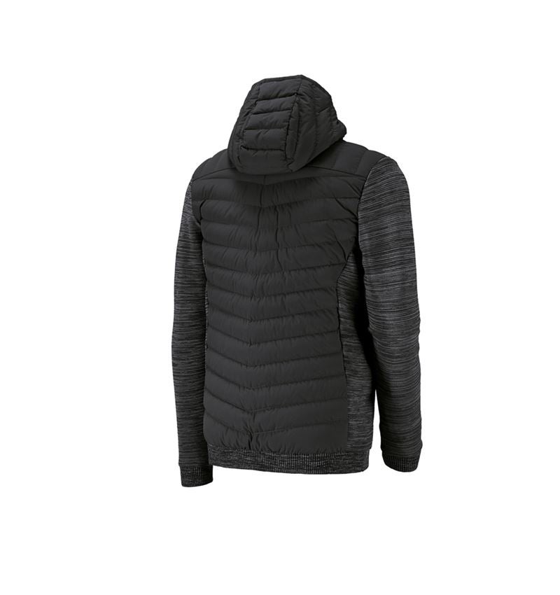 Hybrid Kapuzenstrickjacke e.s.motion ten