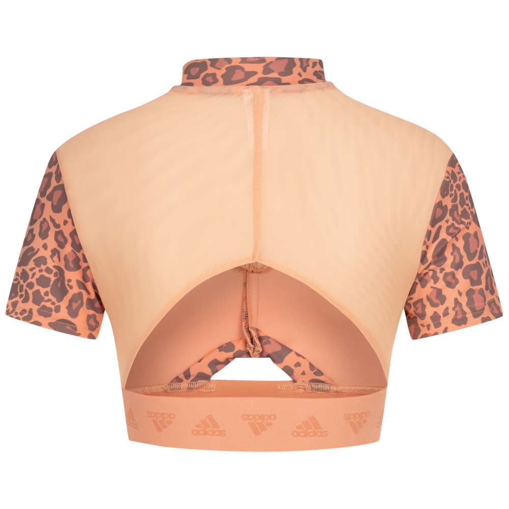 adidas Hyperglam Zip Damen Crop Top HM8642