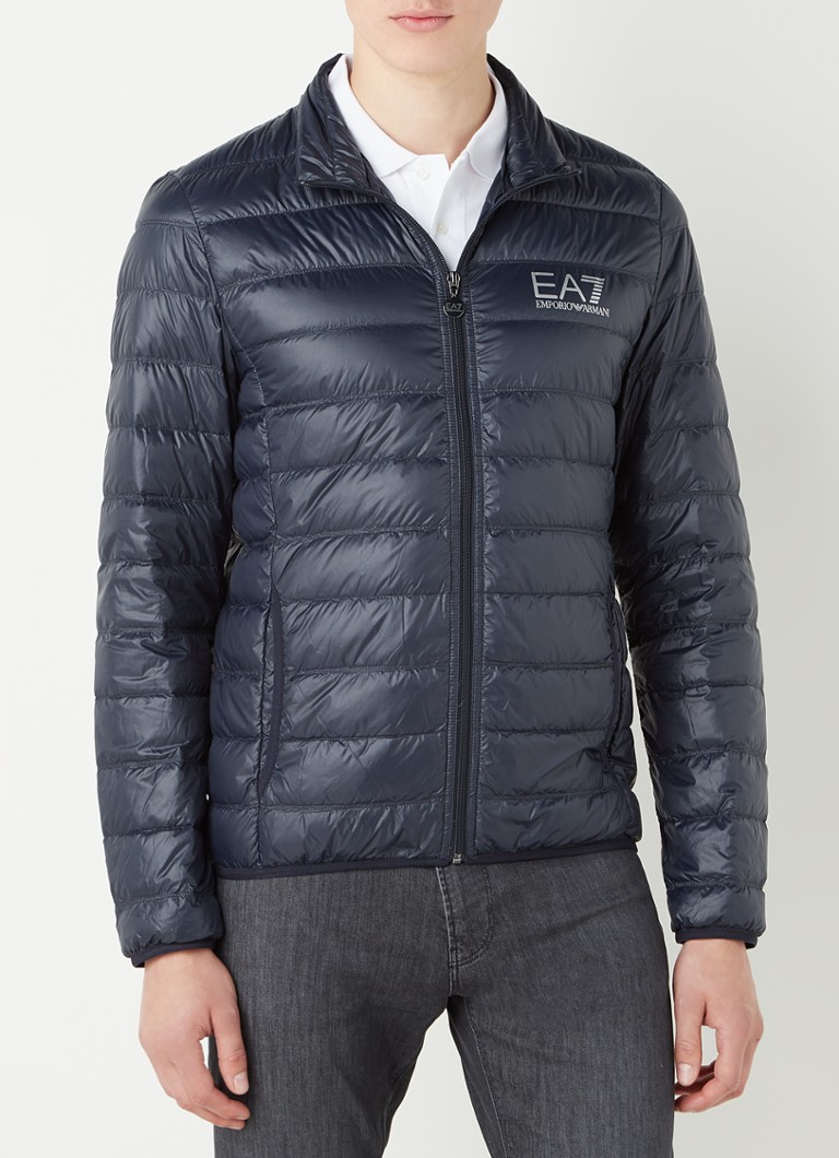 Jachetă matlasată cu puf Emporio Armani și logo