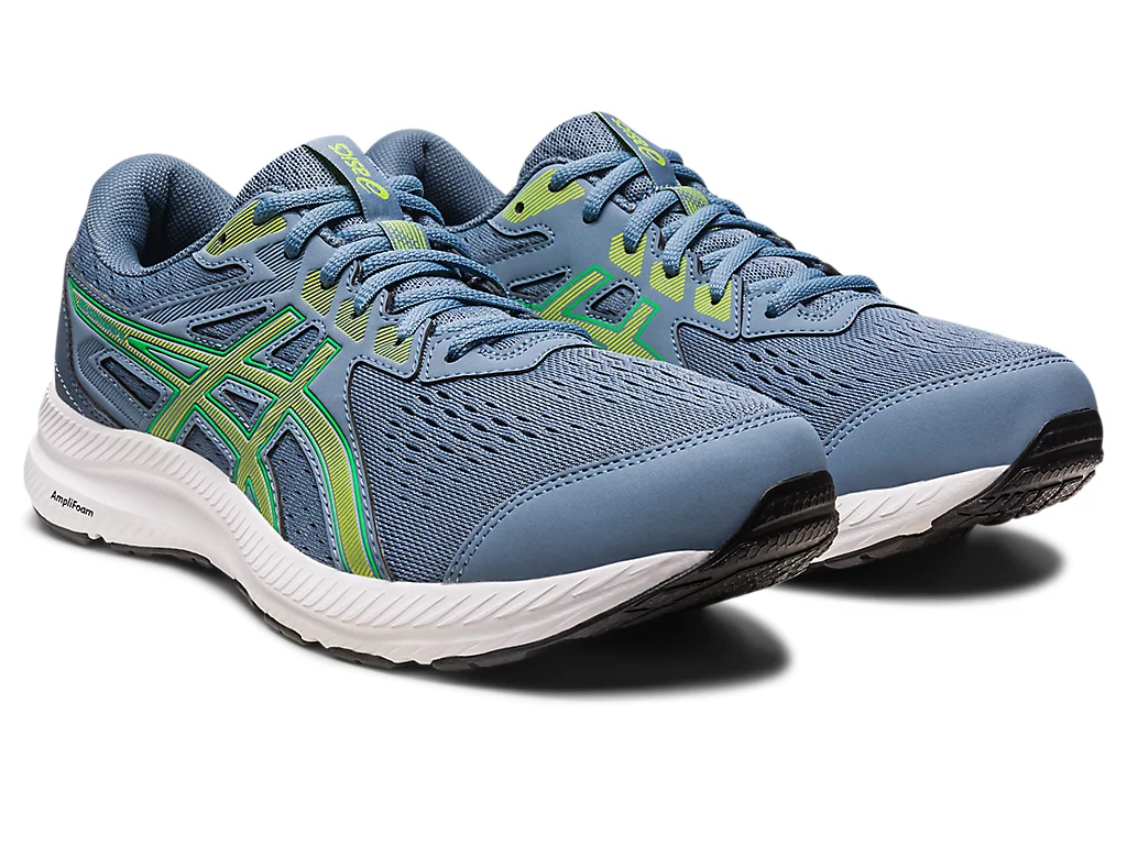 GEL-CONTEND 8 - Steel Blue/Lime Zest