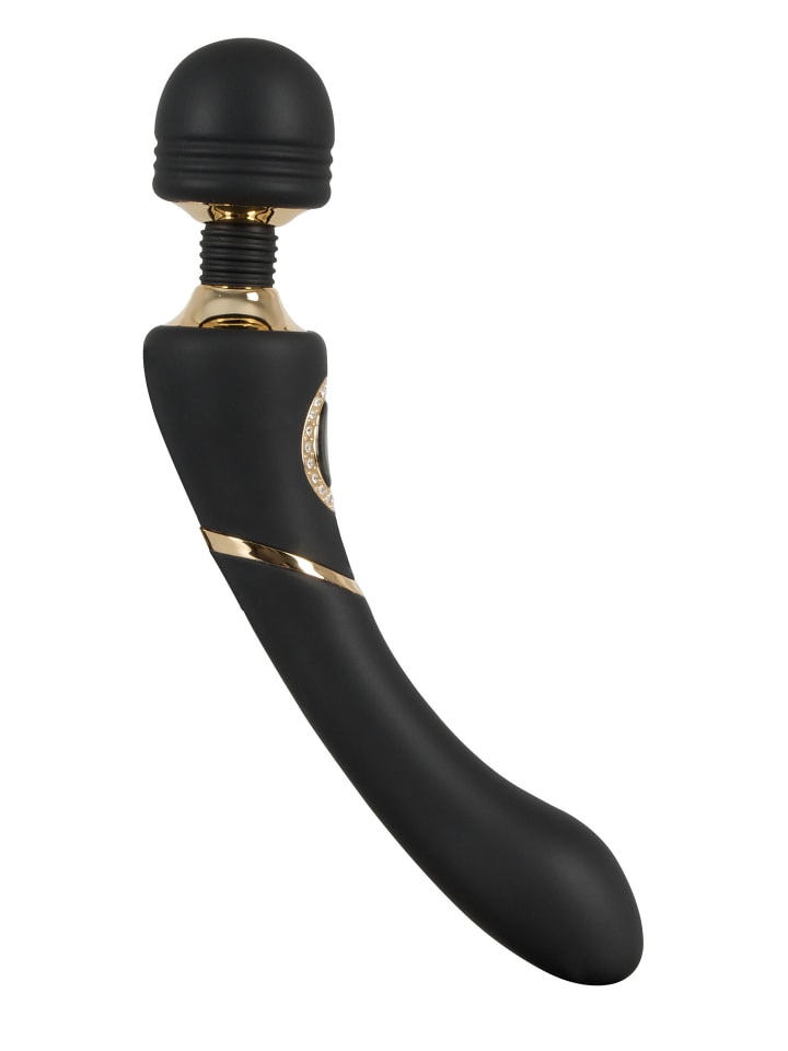 Cleopatra Massagestab Wand Massager in schwarz günstig kaufen 24 cm