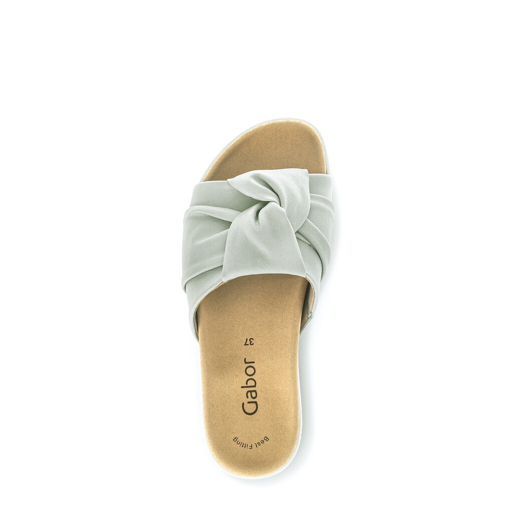 Gabor fashion Pantolette grün