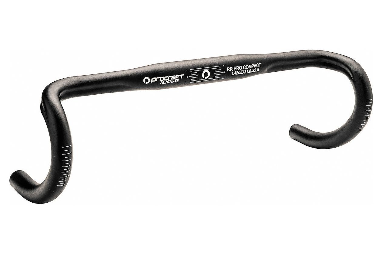Procraft RR Pro Compact Aluminium Rennrad Lenker - 31,8 mm