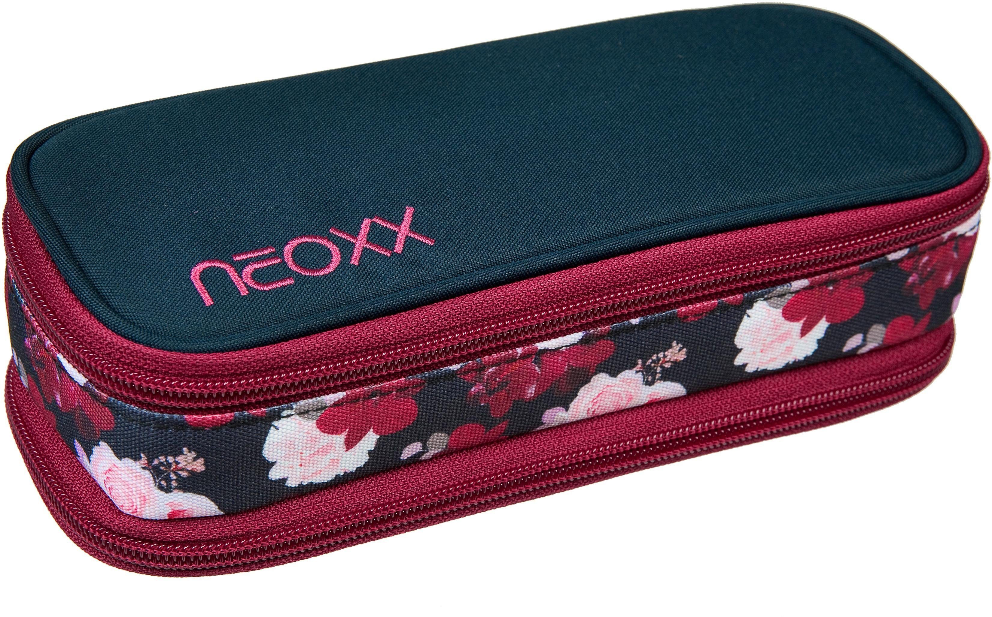 neoxx Schreibgeräteetui Catch, My Heart Blooms, aus recycelten PET-Flaschen