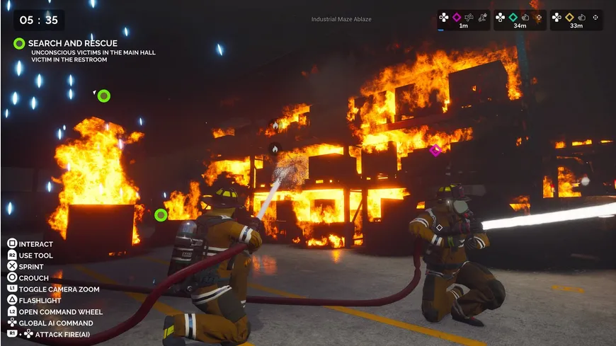 Firefighting Simulator - The Squad