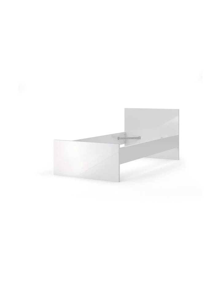 ebuy24 Bett Nada Weiß 96 x 197 cm günstig kaufen onesize