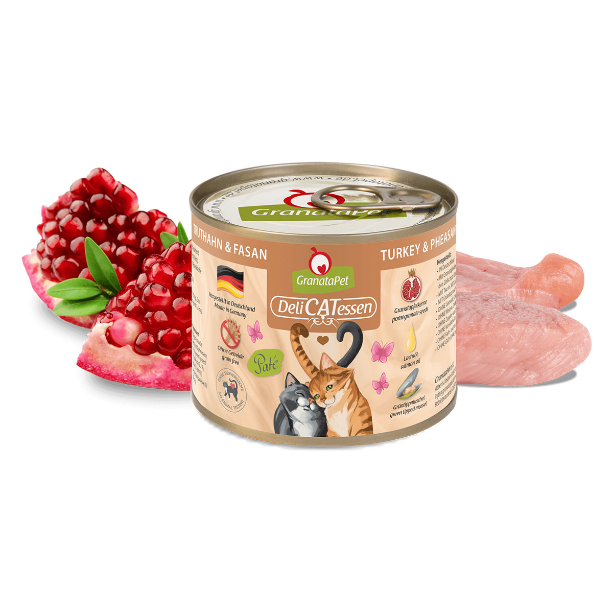 GranataPet Katze - Multipack 3 DeliCatessen ohne Fisch