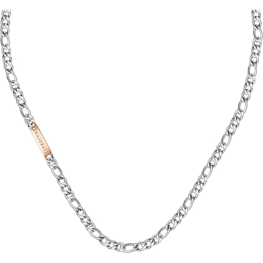 Maserati Chaînette Acier inoxydable collier