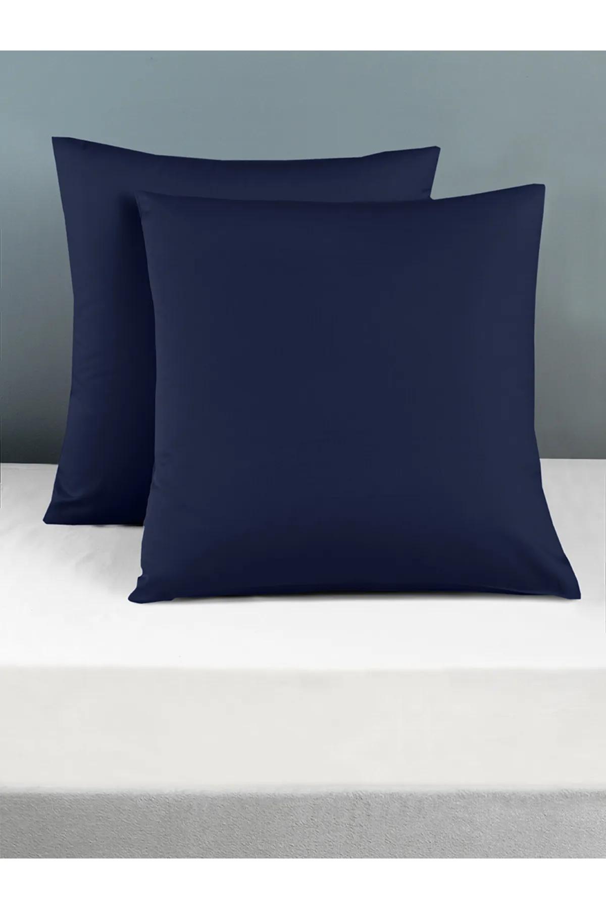 Karna Home  Klassisches Doppel-Bettbezug-Set aus Baumwollsatin