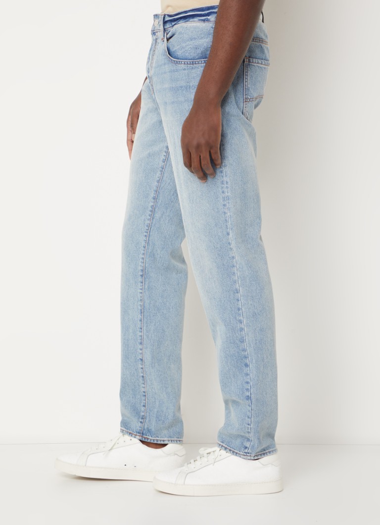 Armani Exchange rette jeans med lett vask