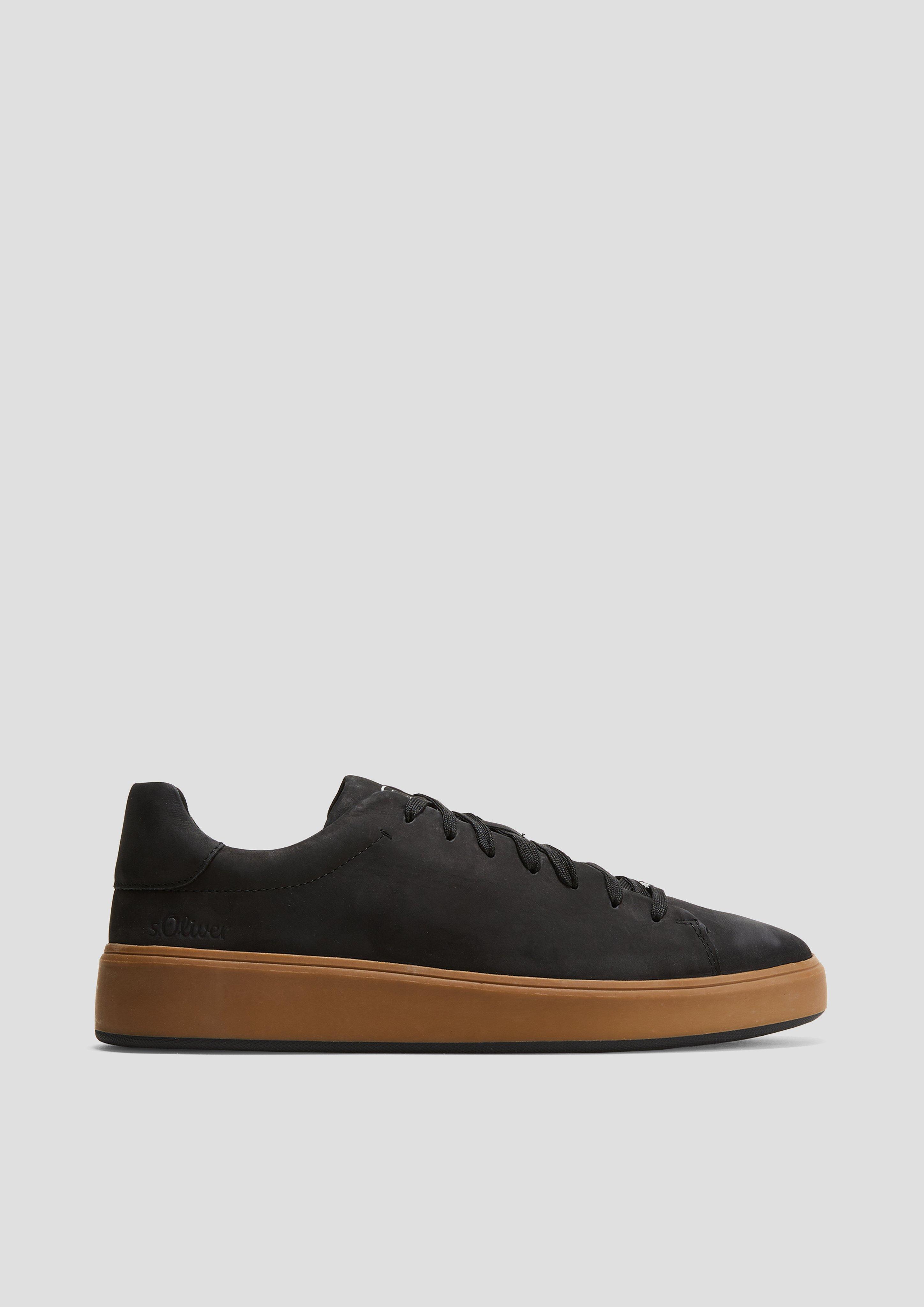 Sneaker mit Rindsleder  6008219-001