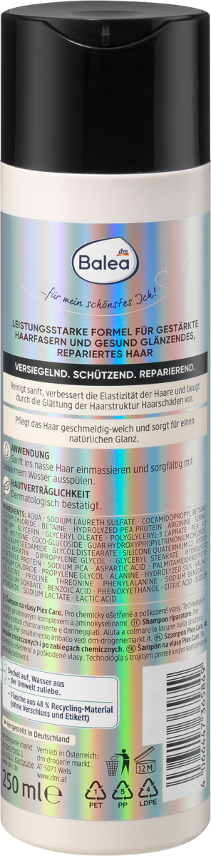 Shampoo Plex Care, 250 ml