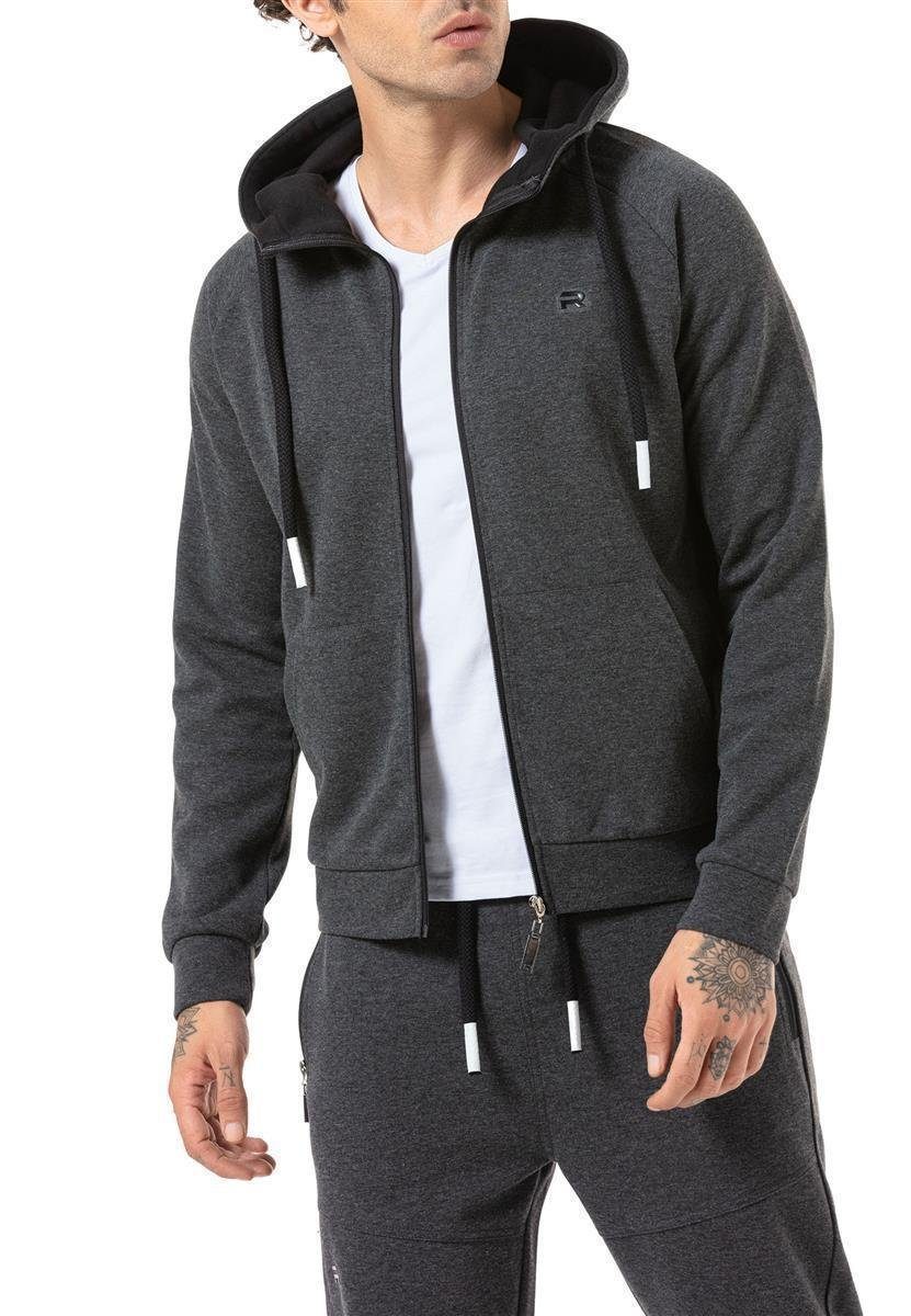 RedBridge Jogginganzug Red Bridge Herren Jogginganzug Sweat Jacke und Hose Set (Spar-Set, 2-tlg), Komfortabel
