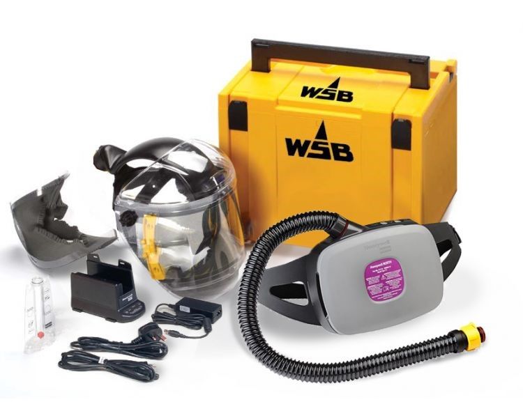 Toolnation 71000001 PA700 SET WSB PPE Premium komplet - Maska za cijelo lice s dovodom zraka na baterije
