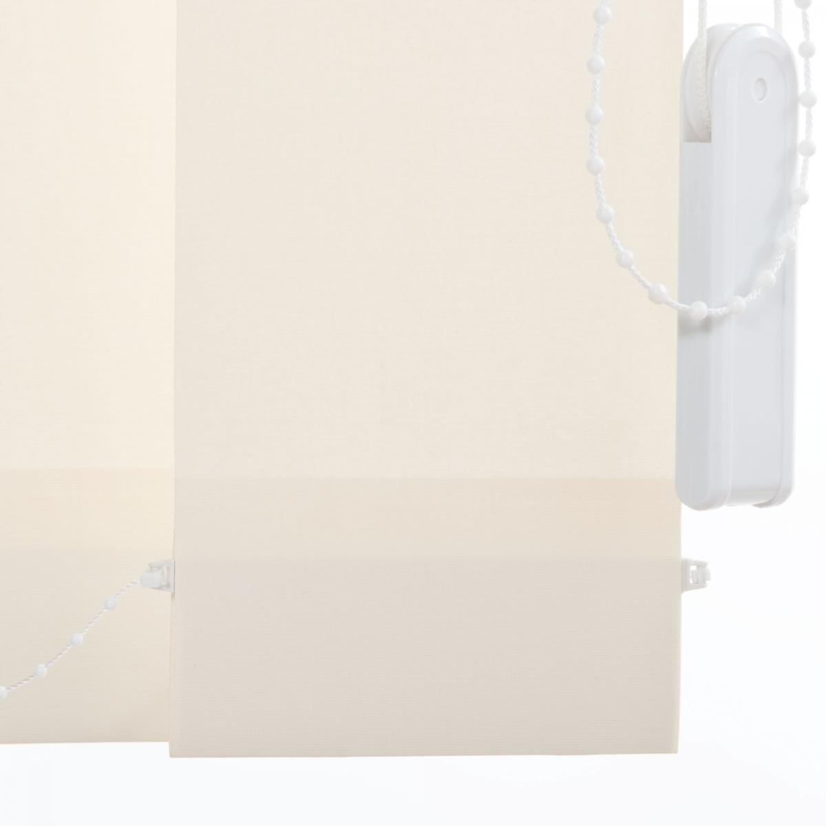 Bella Casa Schiebevorhang 120 x 180 cm beige 89 mm