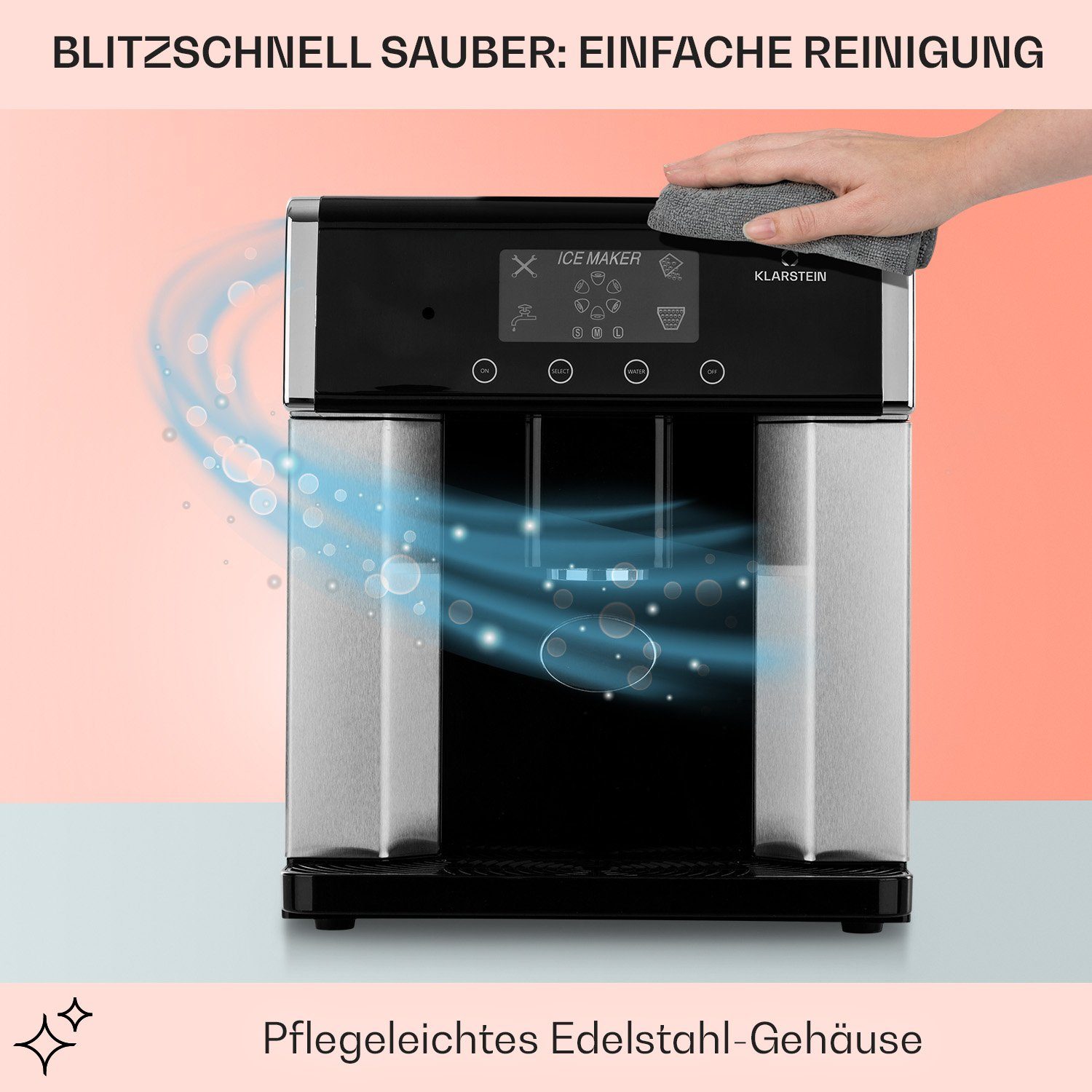 Klarstein Eiswürfelmaschine Eiszeit