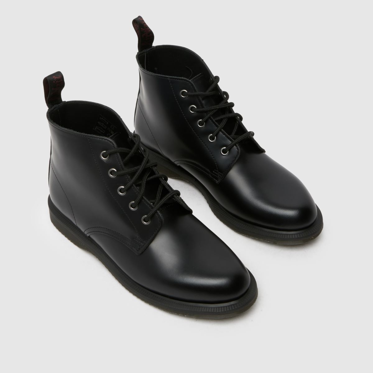Dr Martens – Emmeline – Svarta stövlar med 5 ögor