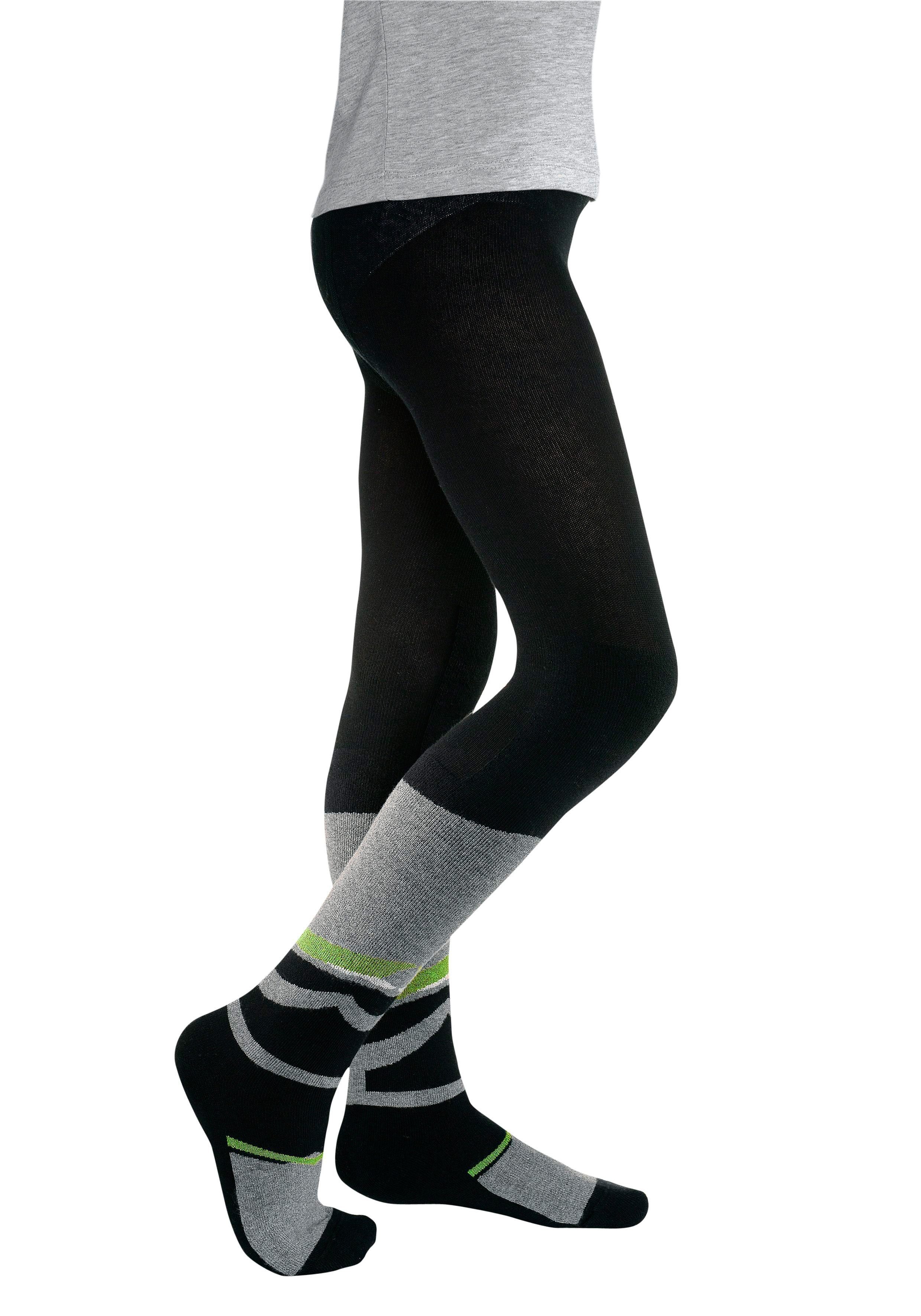 H.I.S Strumpfhose (1 St) mit Funktionsplüsch