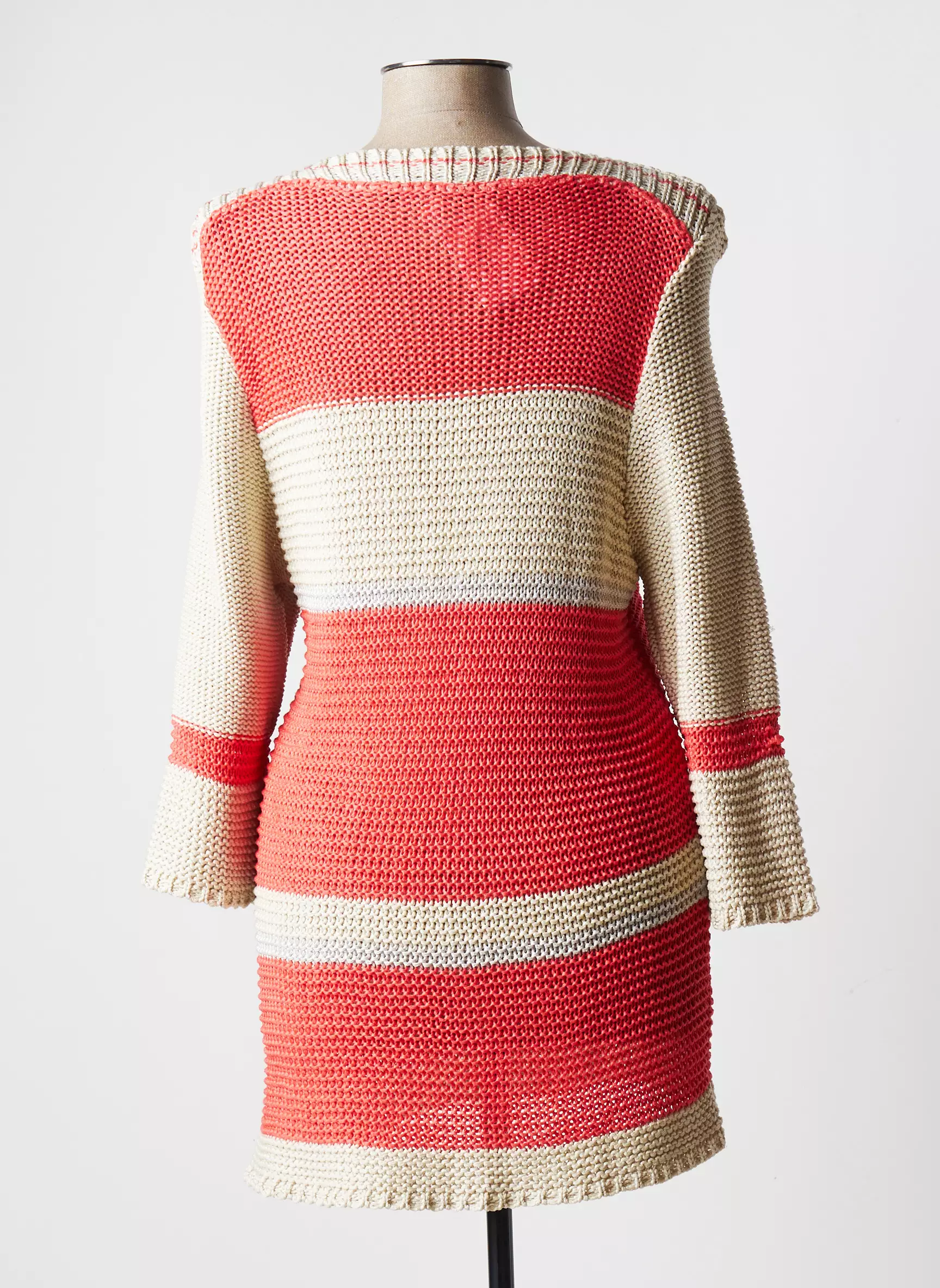 Jumfil Pull Tuniques Femme couleur orange