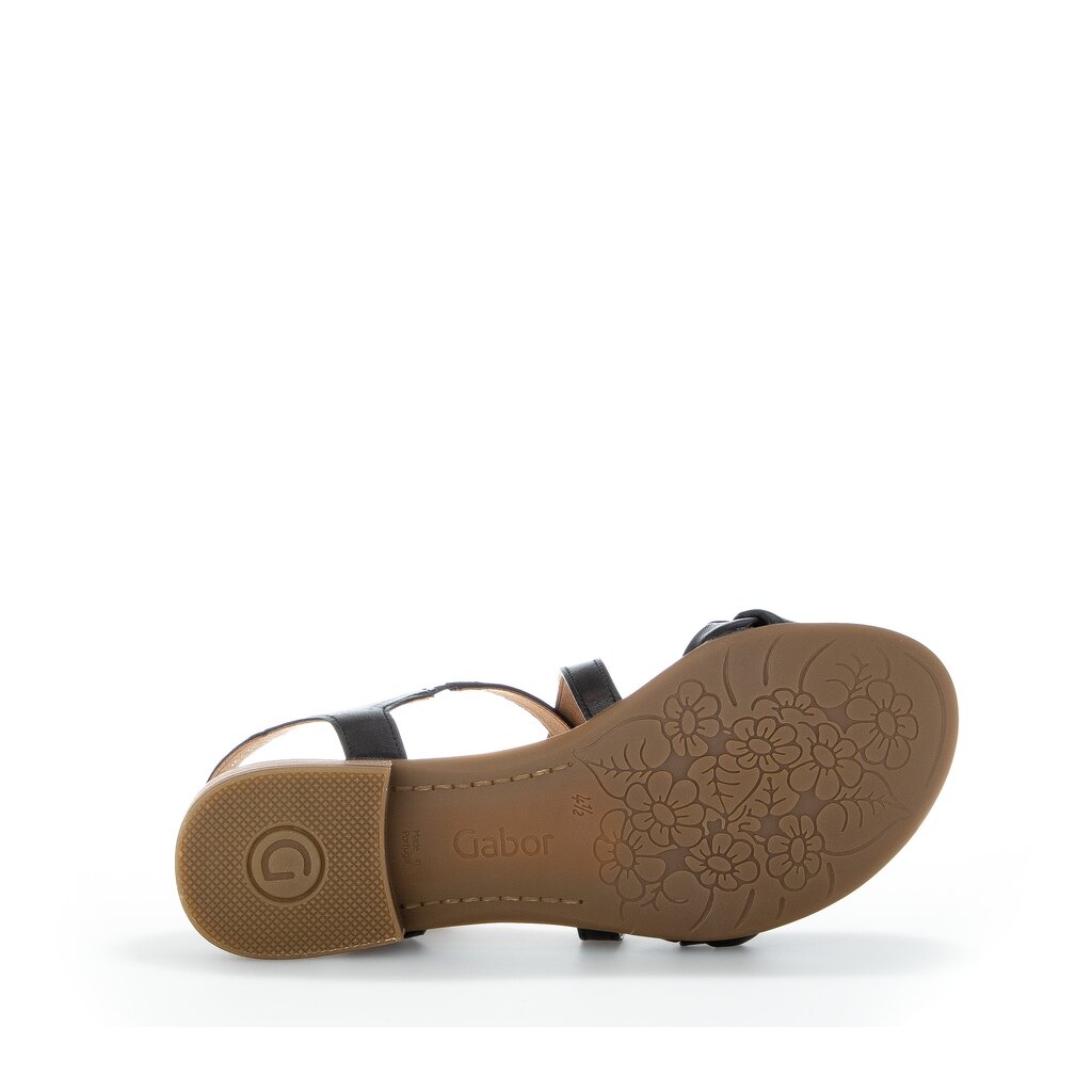 Gabor comfort Riemchensandale schwarz